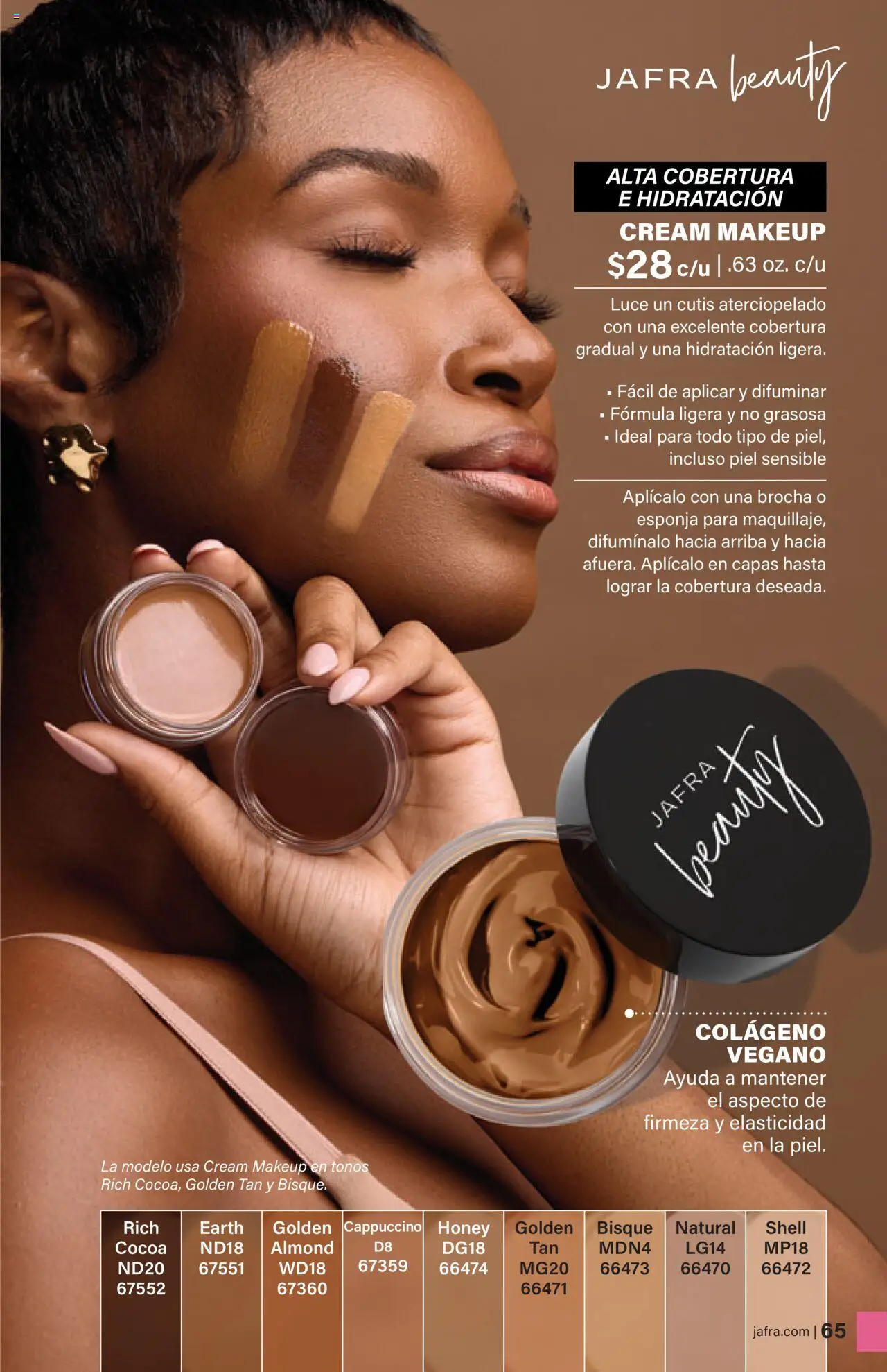 JAFRA folleto │ válido desde el 01.08.2025 | Página: 65 | Productos: Esponja, Brocha