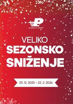 Planeta Sport katalog - pregled Planeta Sport kataloga - važi od 25.12.2025