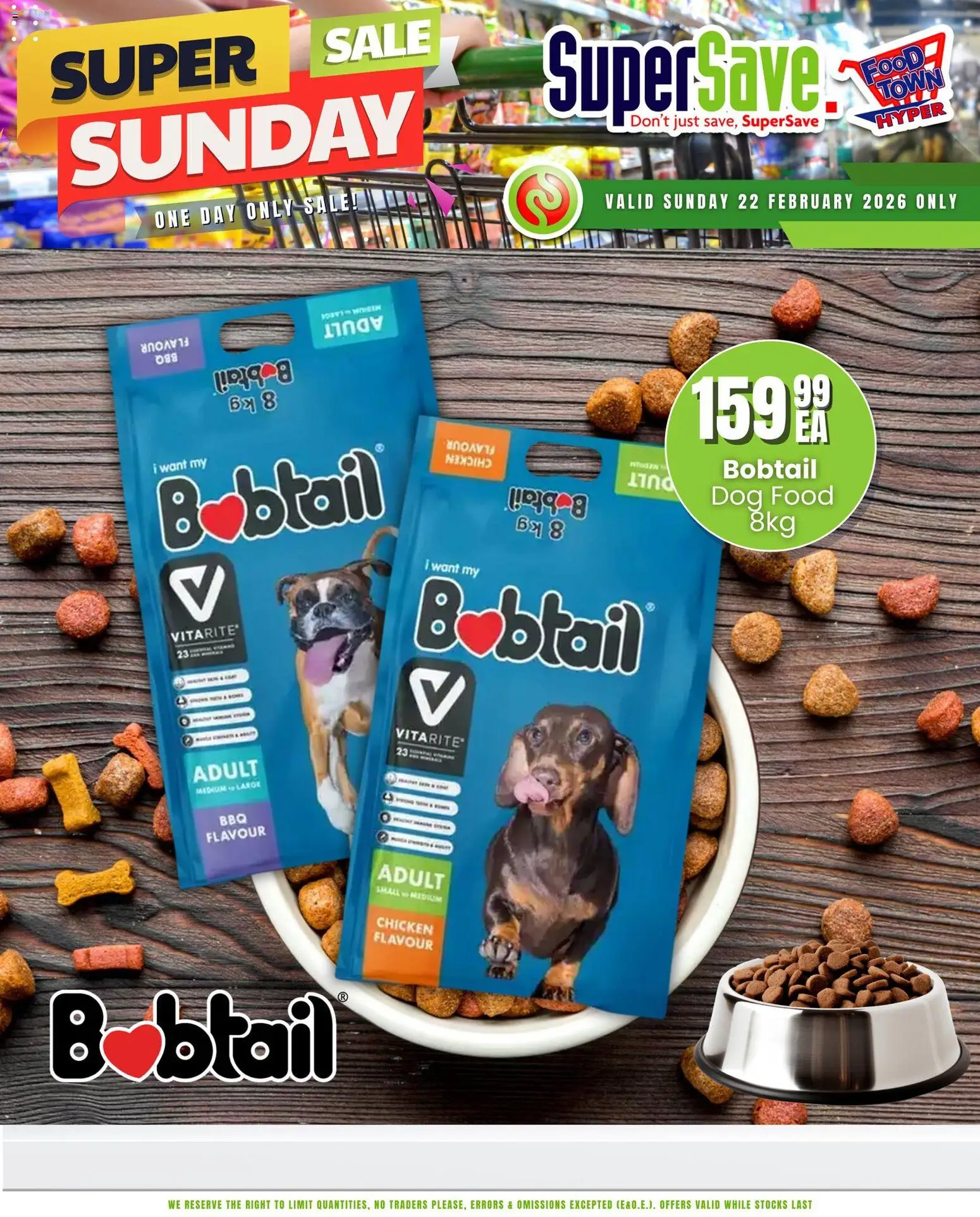 New Super Save catalogue – valid from 22.02.2026 | Page: 10 | Products: Chicken, Dog food