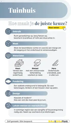 Brico - Tuinhuismagazine - Voorbeeld van een folder van Brico, geldig van 28.04.2025 | Pagina: 7 | Producten: Kan
