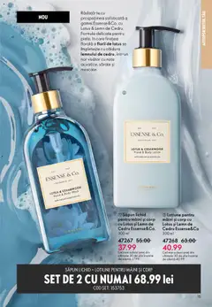 Ofertele Oriflame valabile de la 22.10.2025 | Pagină: 15 | Produse: Body, Săpun, Săpun lichid