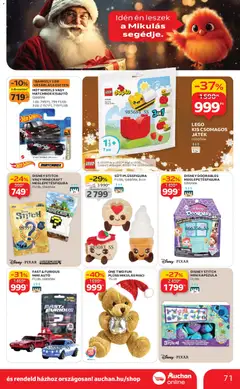 Auchan Akciós újság - amely érvényes a következő dátumtól: 27.11.2025 | Oldal: 71