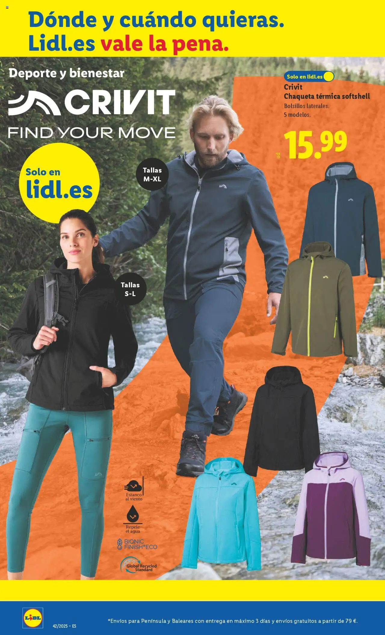 Lidl catálogo de bazar BCN │ válido desde el 13.10.2025 | Página: 2 | Productos: Chaqueta