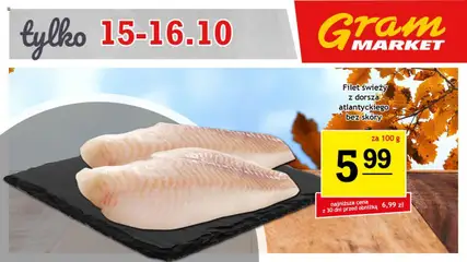 Pogląd oferty "Gram Market Gazetka - Niesłychanie Niskie Ceny" - ważna od 15.10.2025