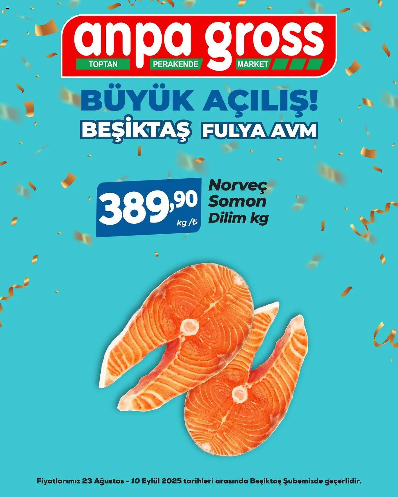 Anpa Gross Büyük Açılış - 23.08.2025 tarihinden itibaren geçerlidir | Sayfa: 42 | Ürünler: Somon