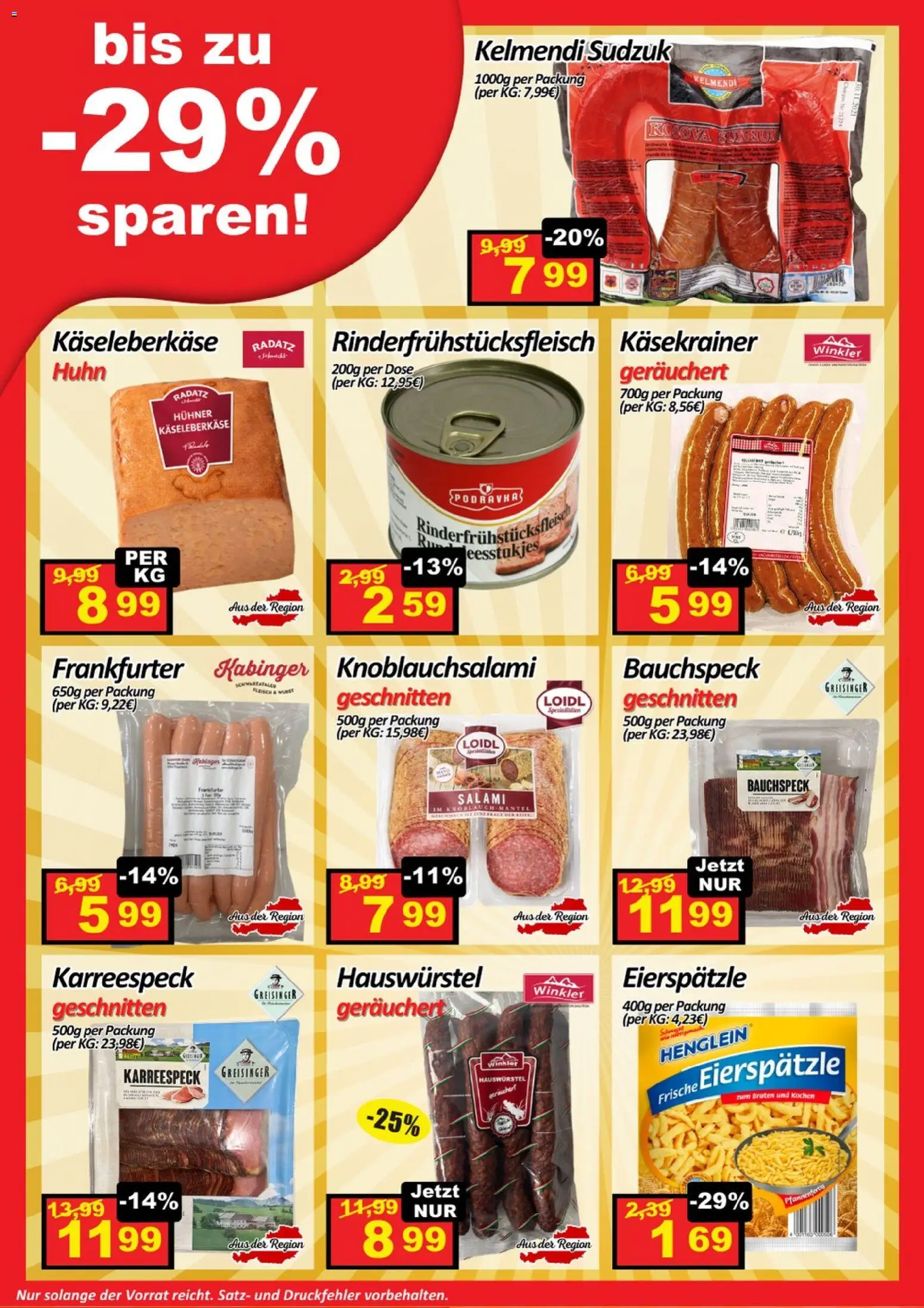 Wurstico Abholmarkt Flugblatt gültig ab 26.03.2026 | Seite: 7 | Produkte: Mantel, Knoblauch, Salami
