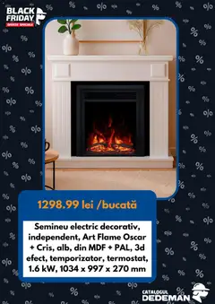 Ofertele Dedeman valabile de la 07.11.2025 | Pagină: 8 | Produse: Șemineu