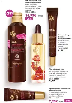 Pré-visualização Creme Antirrugas Benéfico Contorno de Olhos, Imediatamente, a pele fica intensamente nutrida. 14 ml - 26507 válido de 31.03.2026 | Página: 32