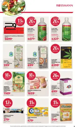 Rossmann Akciós újság - amely érvényes a következő dátumtól: 16.02.2026 | Oldal: 23 | Termékek: Mandulaital, Gyümölcs, Aloe vera, Szójaital