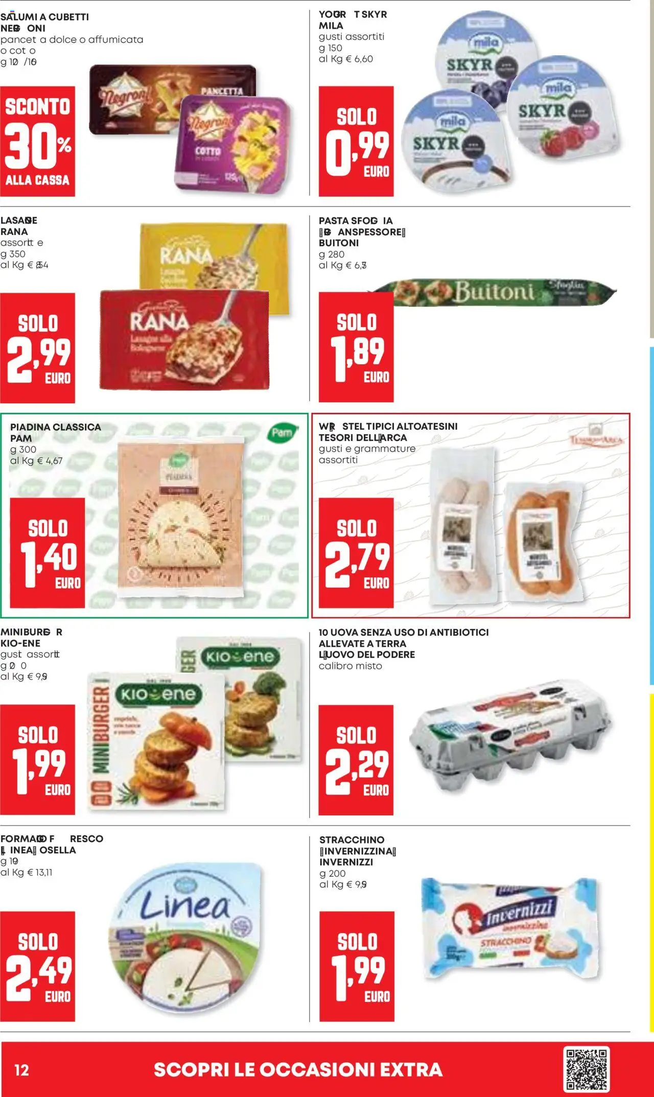 Volantino Panorama del 11.09.2025 | Pagina: 12 | Prodotti: Pancetta, Pasta, Stracchino, Terra