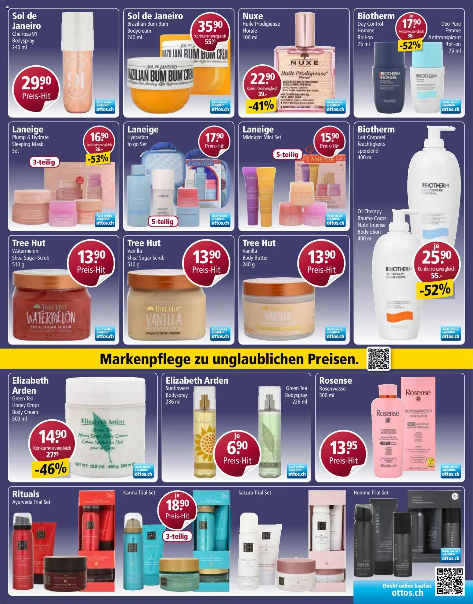 Otto's aktionen Marken Spezial – gültig ab 20.04.2026 | Seite: 5 | Produkte: Antitranspirant, Butter, Hut, Body Cream