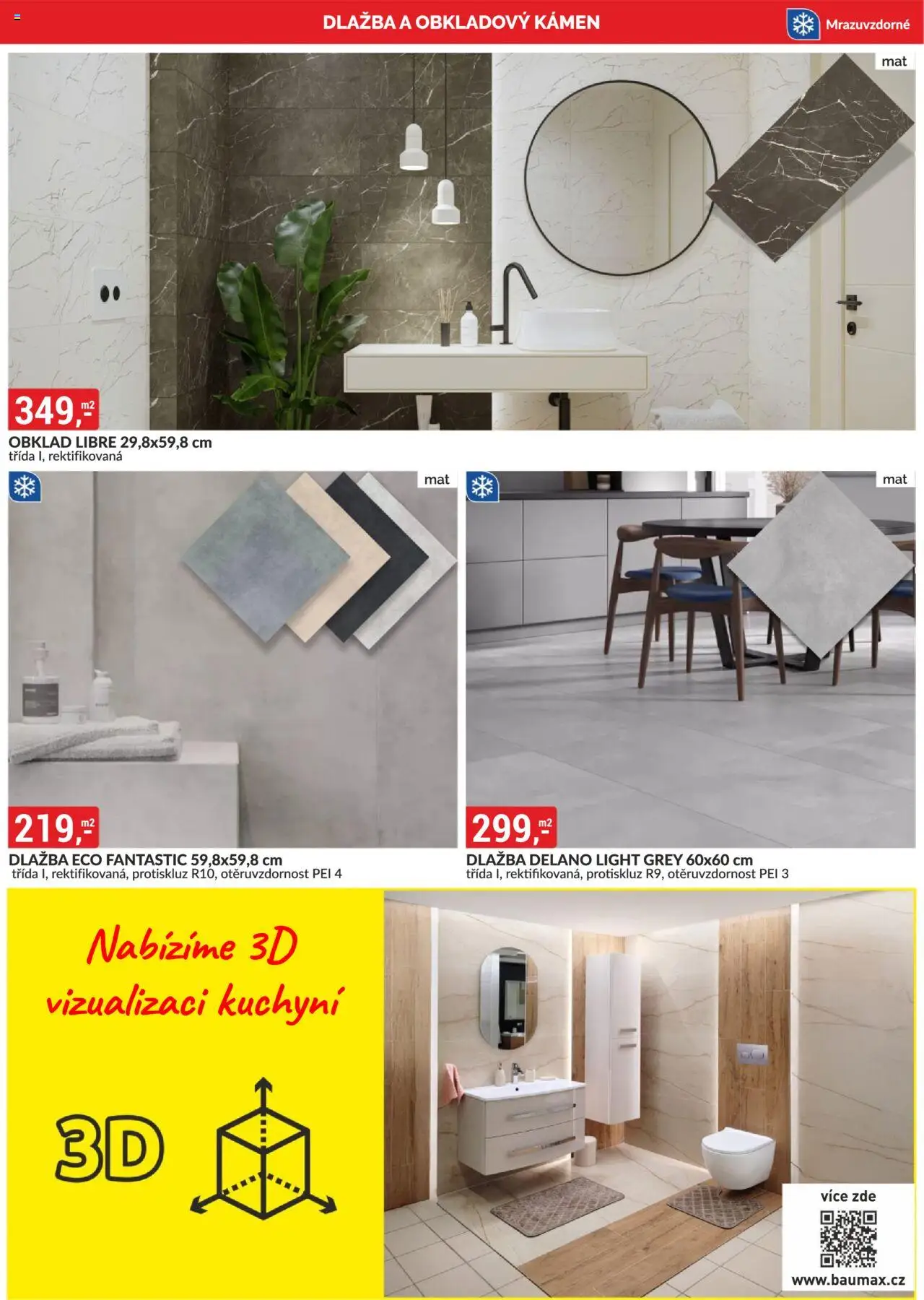 BAUMAX leták od 01.08.2025 | Strana: 18 | Produkty: Dlažba