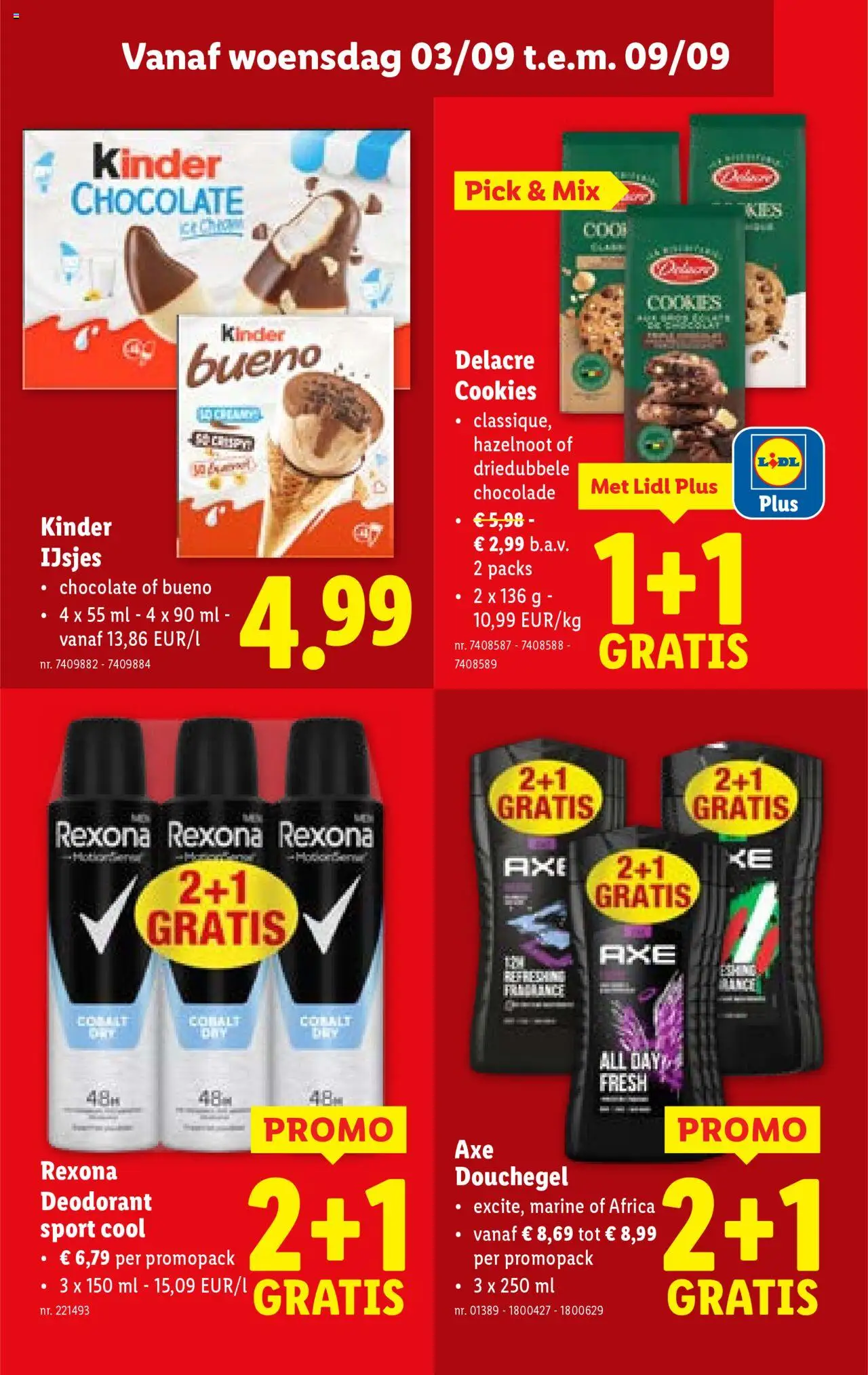  | Pagina: 27 | Producten: Gel, Douchegel, Deodorant, Chocolade