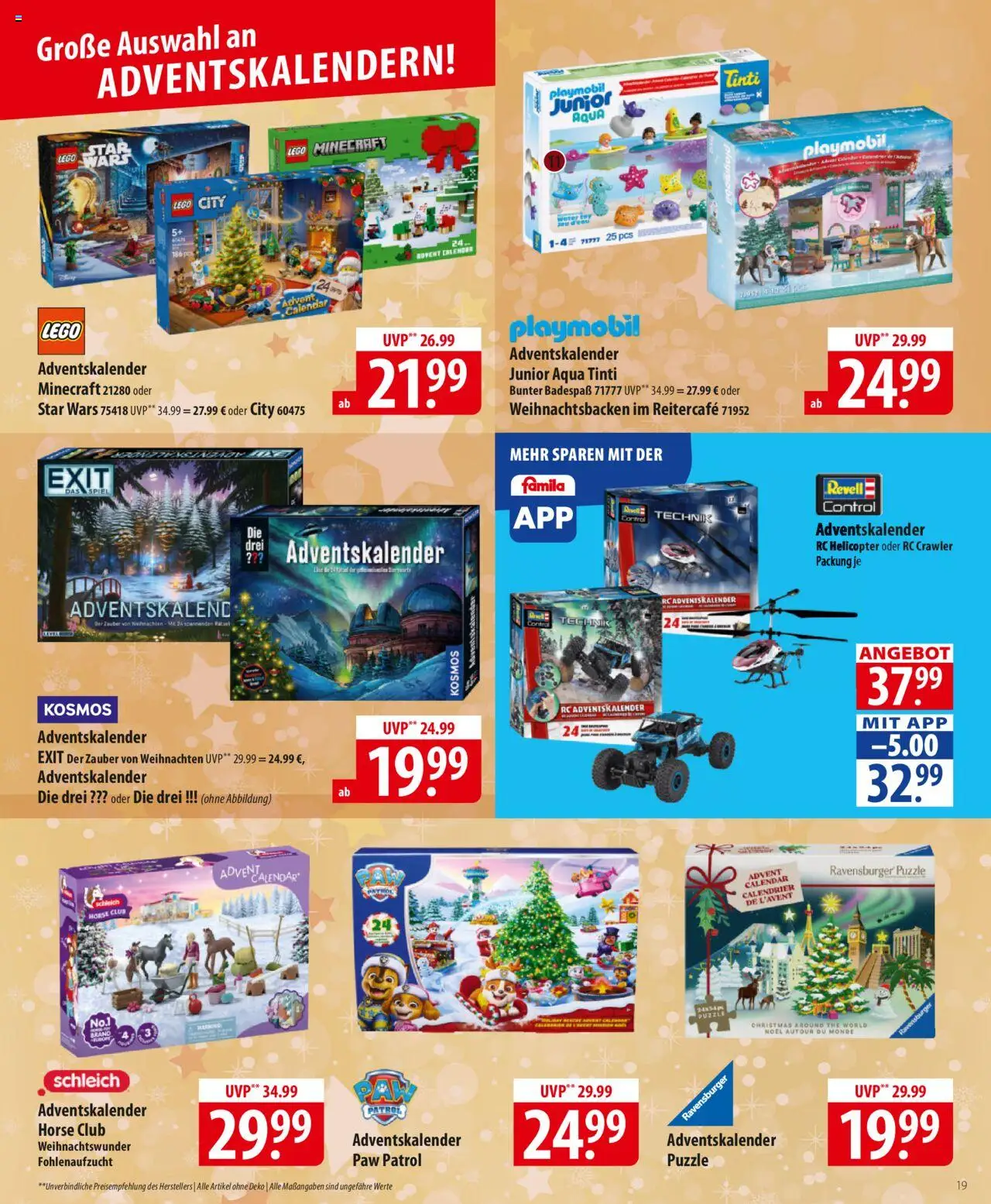 Famila Prospekt 	 – gültig ab 27.10.2025 | Seite: 19 | Produkte: Spiel
