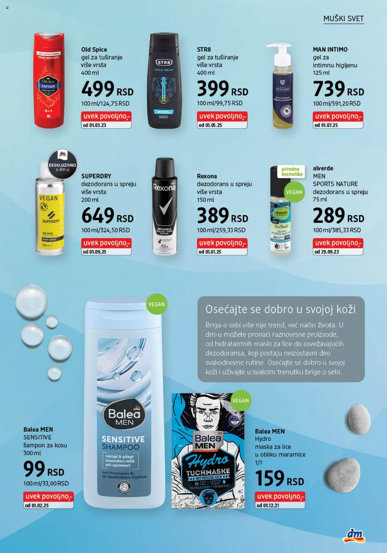 DM Drogerie katalog - važi od 01.10.2025 | Strana: 23 | Proizvode: Šampon, Maska, Gel za tuširanje, Dezodorans