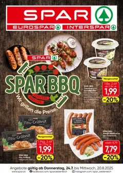Vorschau von dem Prospekt - Spar Grillen - Niederösterreich gültig ab 24.07.2025