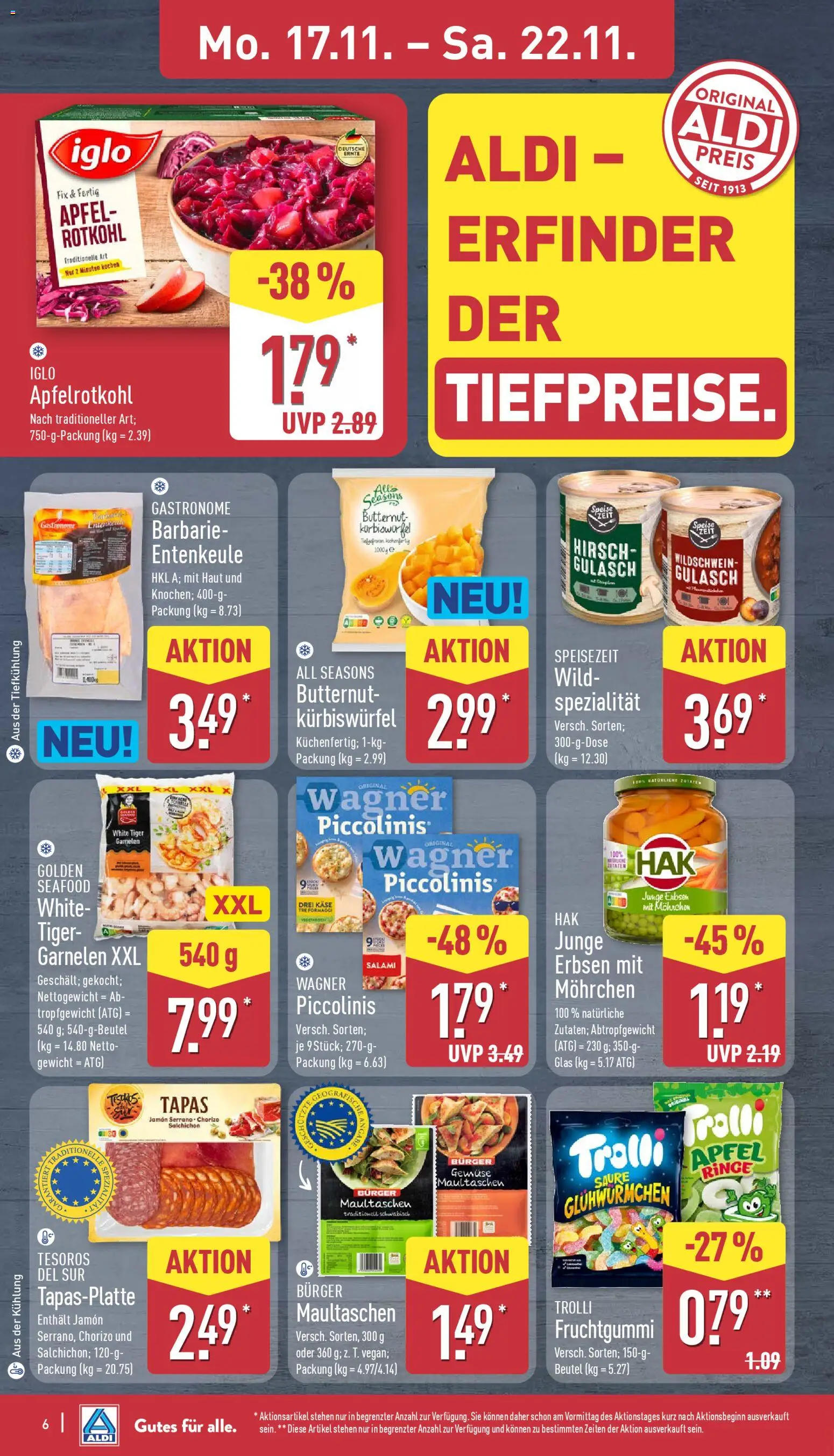 Aldi Prospekt 	 – gültig ab 17.11.2025 | Seite: 6