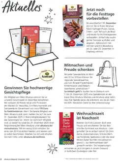 Alnatura Prospekt ab 01.12.2025 gültig | Seite: 6 | Produkte: Dattel, Tagescreme