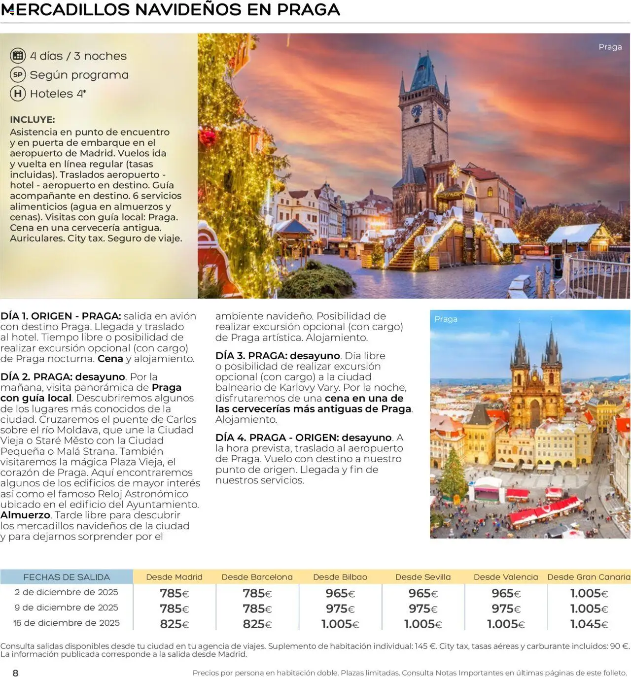 Viajes El Corte Inglés - Club de Vacaciones - Vacaciones Económicas Personalizado │ válido desde el 01.09.2025 | Página: 8 | Productos: Σφουγγαρίστρα, Reloj