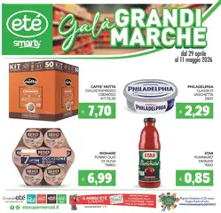 Anteprima del volantino Eté volantino Smarty valido a partire dal 29.04.2026