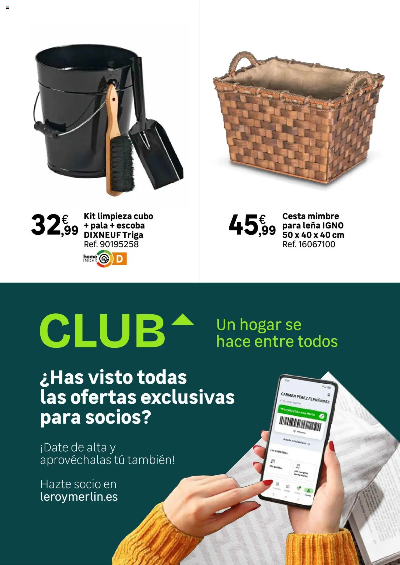 Leroy Merlin catálogo │ válido desde el 21.10.2025 | Página: 43 | Productos: Escoba, Cesta