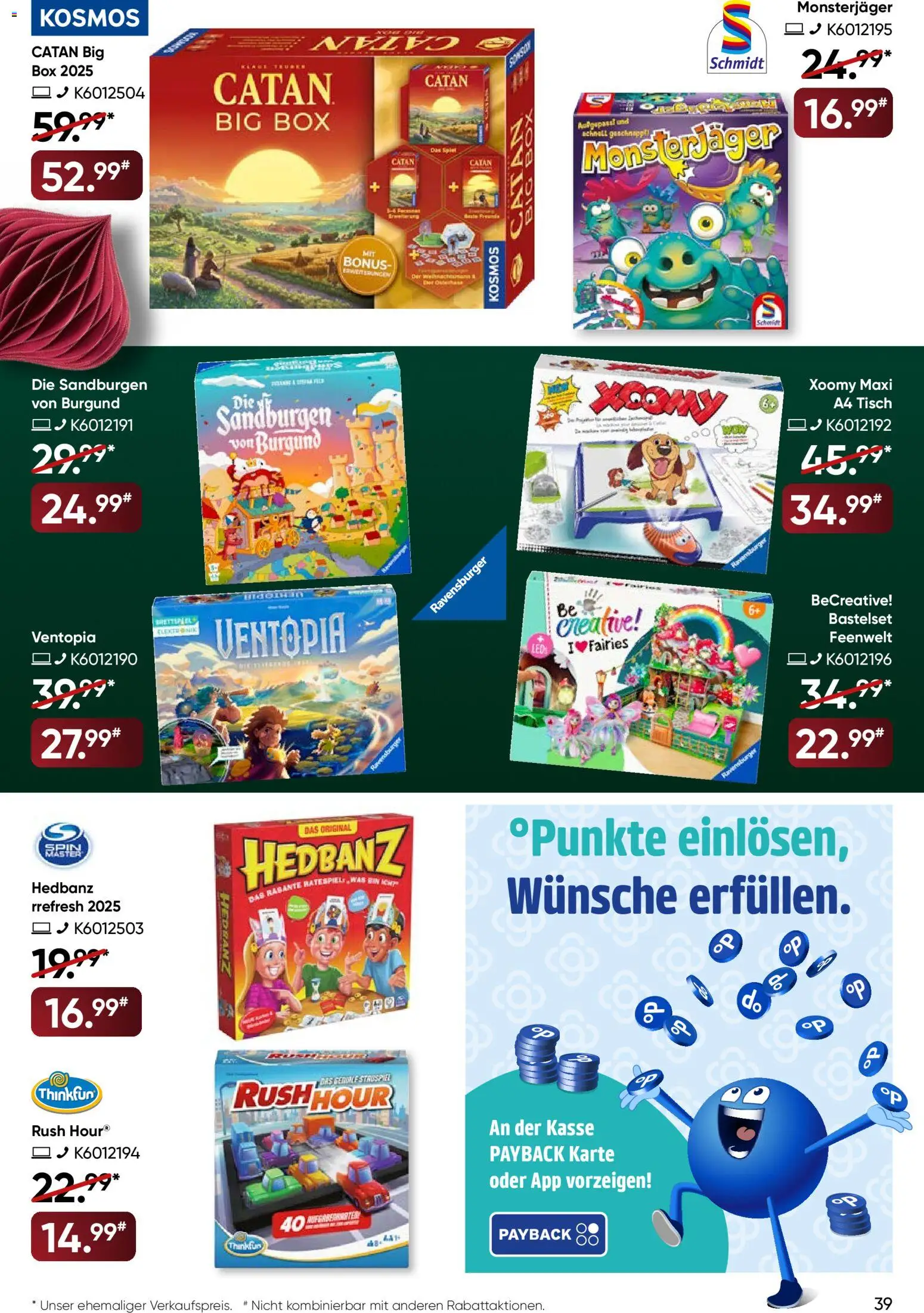 Galeria Karstadt Kaufhof Prospekt 	 – gültig ab 17.12.2025 | Seite: 39 | Produkte: Tisch, Box