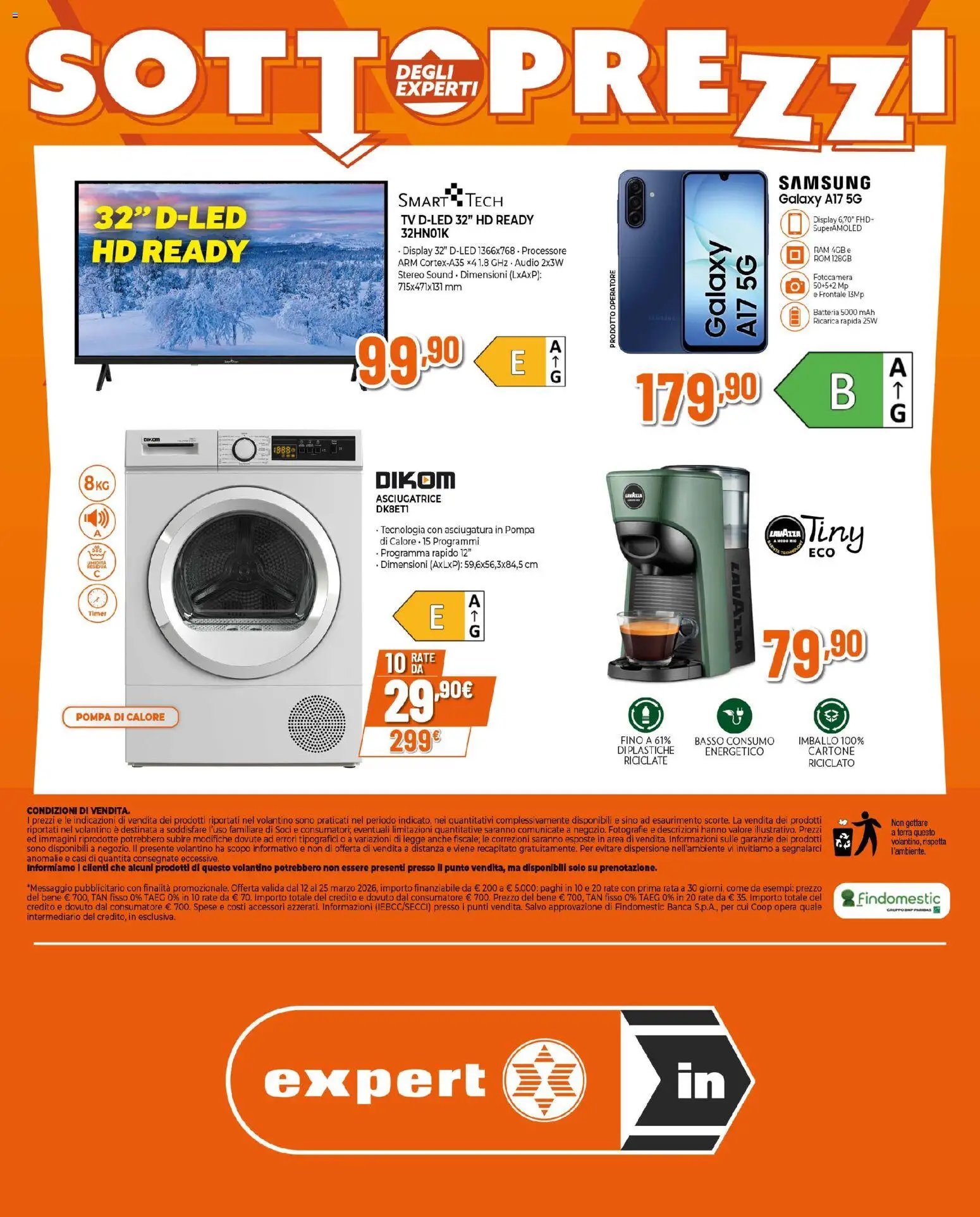 Volantino Ipercoop del 12.03.2026 | Pagina: 8 | Prodotti: TV, Audio, Terra, Samsung