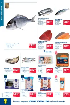 Makro leták - Pro milovníky jídla od 16.07.2025 | Strana: 8 | Produkty: Ryby, Losos, Makrela, Filet