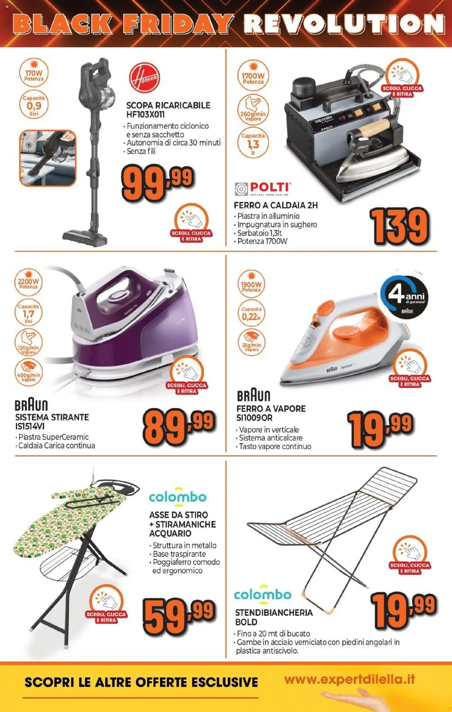 Volantino Expert del 17.11.2025 | Pagina: 15 | Prodotti: Caldaia, Anticalcare, Scopa, Alluminio