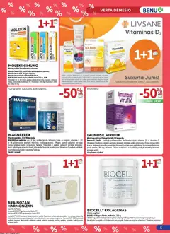 BENU leidinys galioja nuo 01.03.2026 | Puslapis: 5 | Prekių: Tonikas