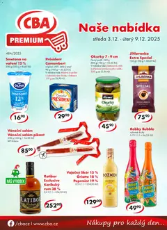 Náhled letáku CBA leták - Premium od 03.12.2025