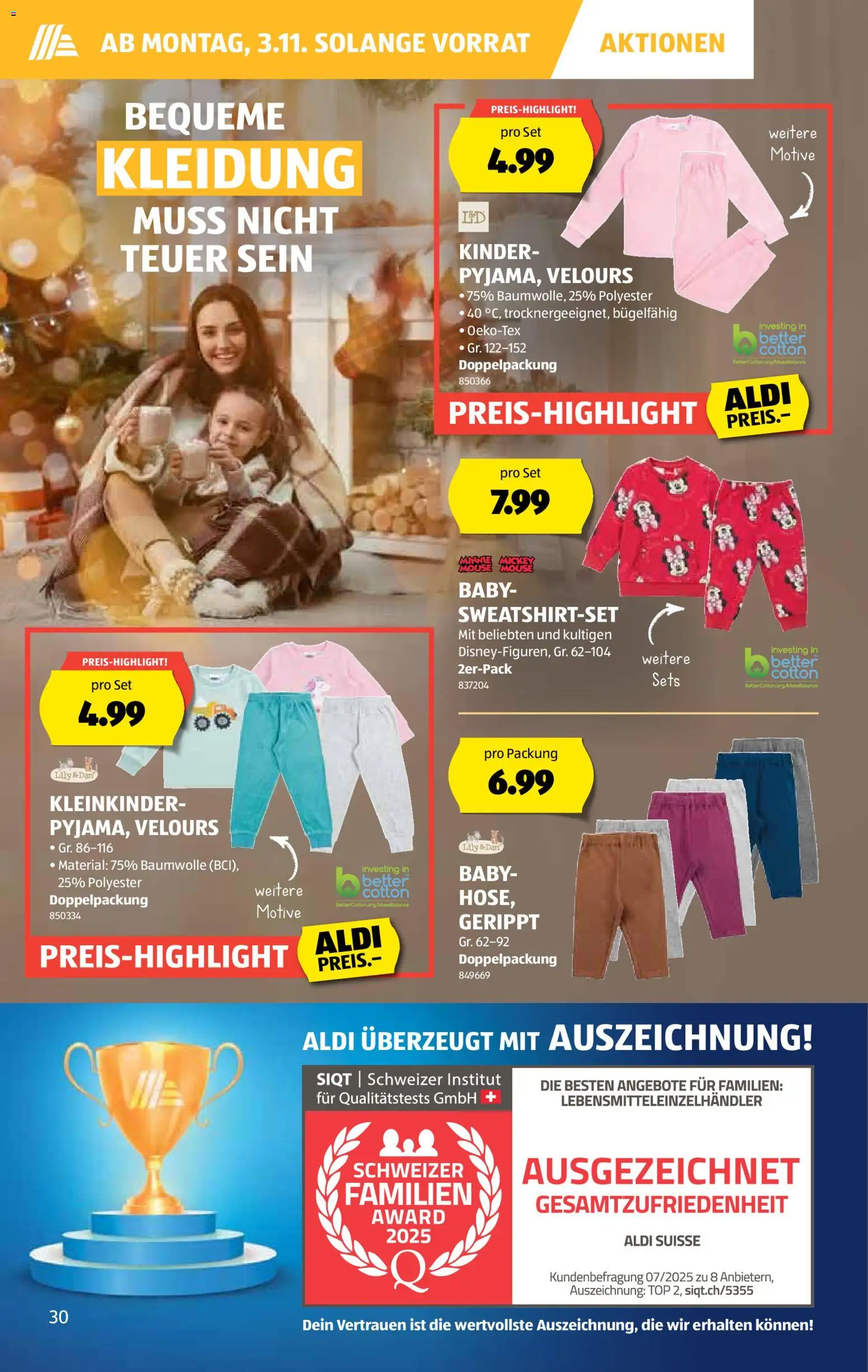 Aldi Aktionen – gültig ab 30.10.2025 | Seite: 31 | Produkte: Top