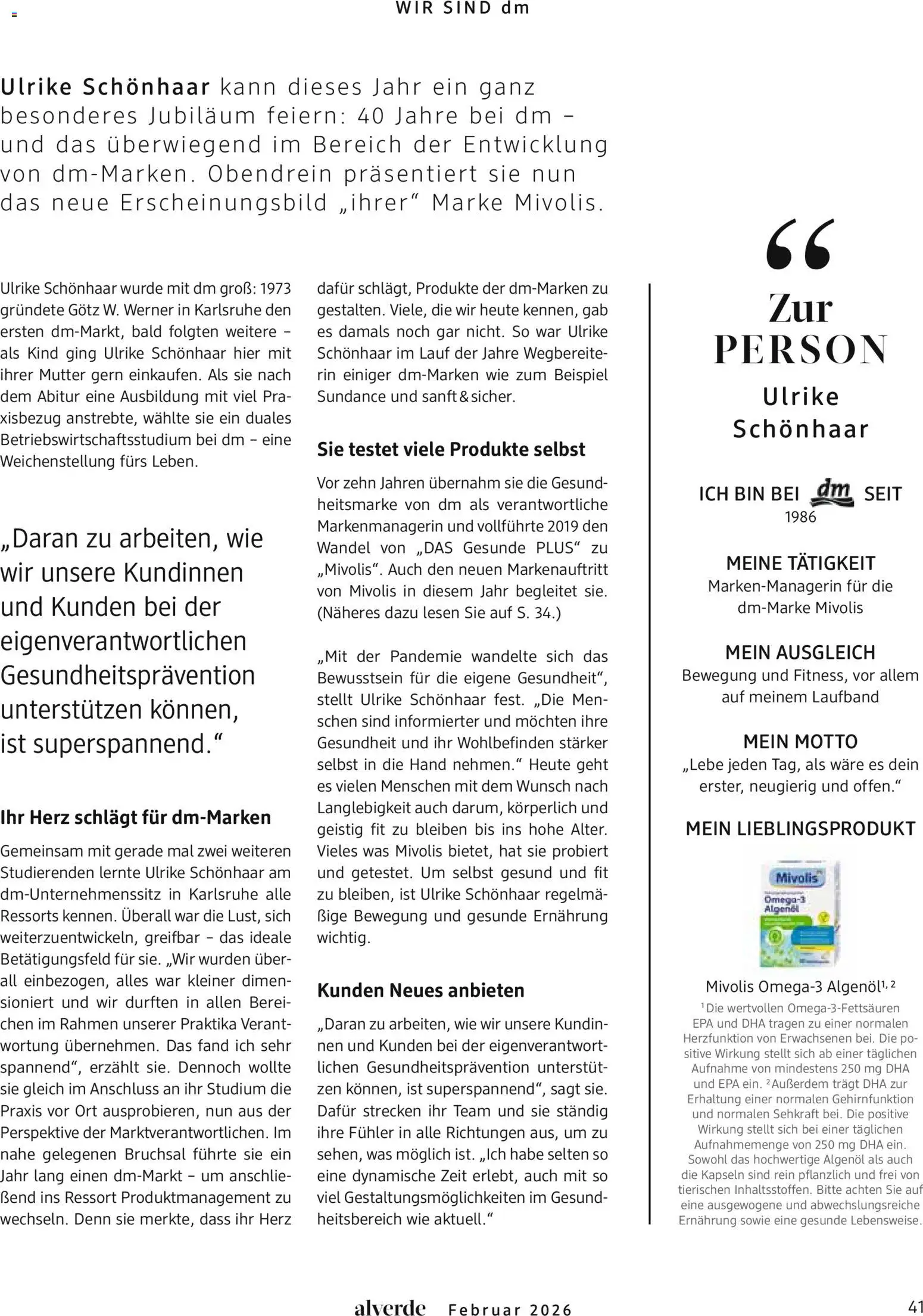 dm drogerie Prospekt 	 – gültig ab 01.02.2026 | Seite: 41 | Produkte: Laufband