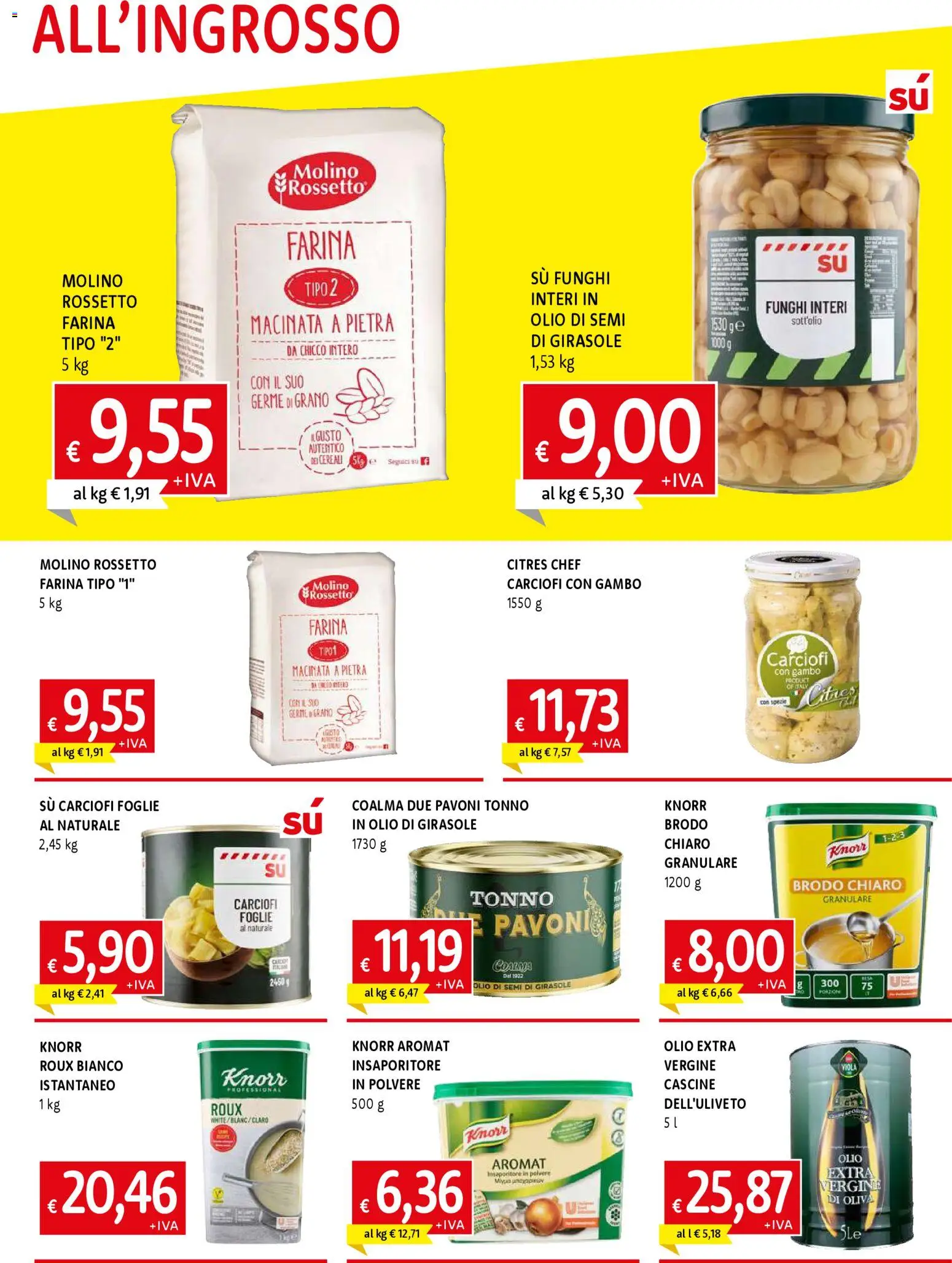 Volantino Famila del 13.11.2025 | Pagina: 3 | Prodotti: Cereali, Carciofi, Tonno, Olio di semi di girasole