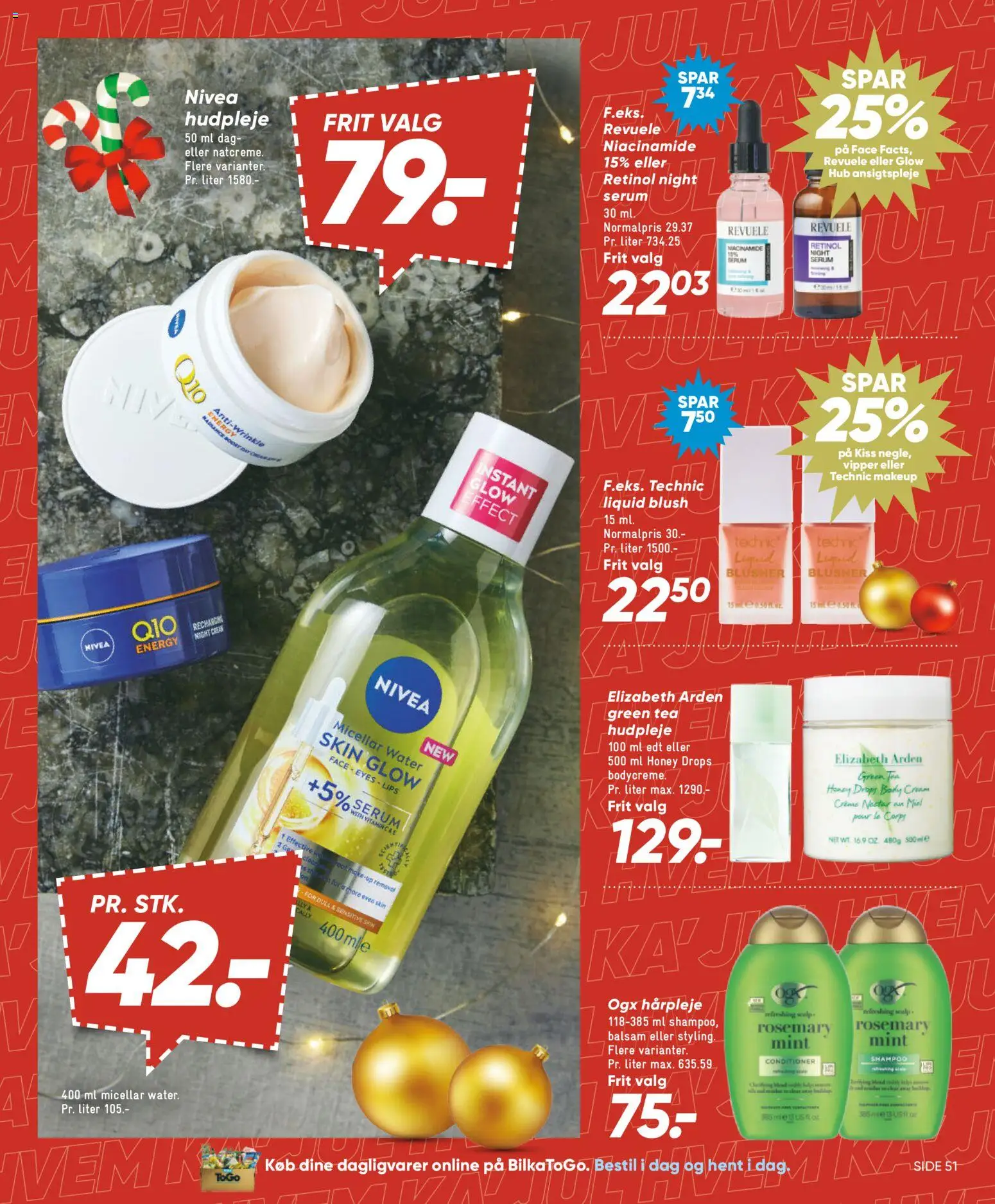 Bilka tilbudsavis – gyldig fra 12.12.2025 | Side: 65 | Produkter: Makeup, Blush, Shampoo, Balsam
