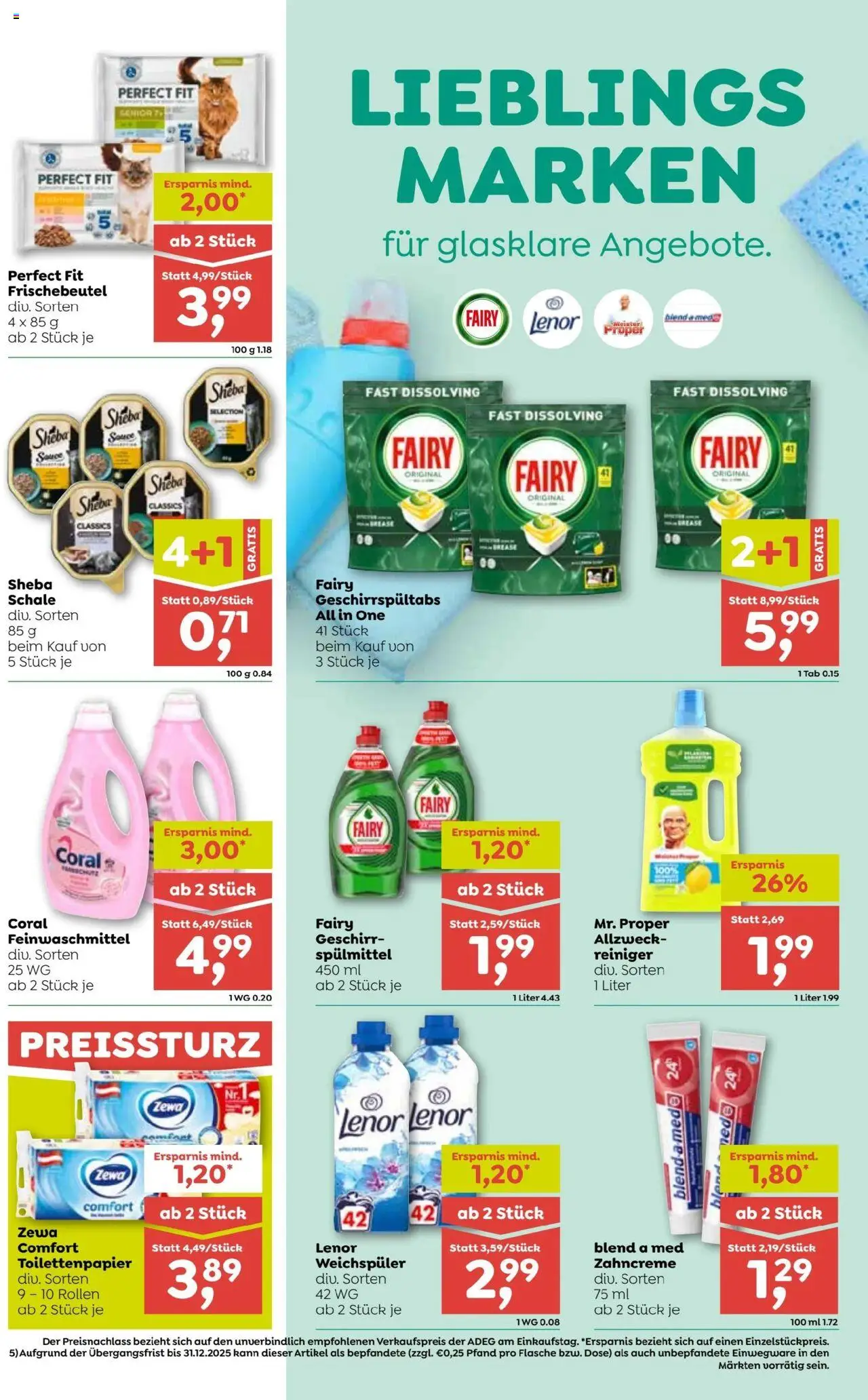 ADEG Flugblatt gültig ab 05.06.2025 | Seite: 11 | Produkte: Weichspüler