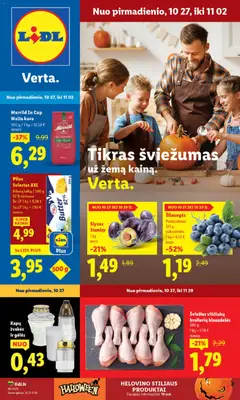 LIDL leidinys galioja nuo 27.10.2025