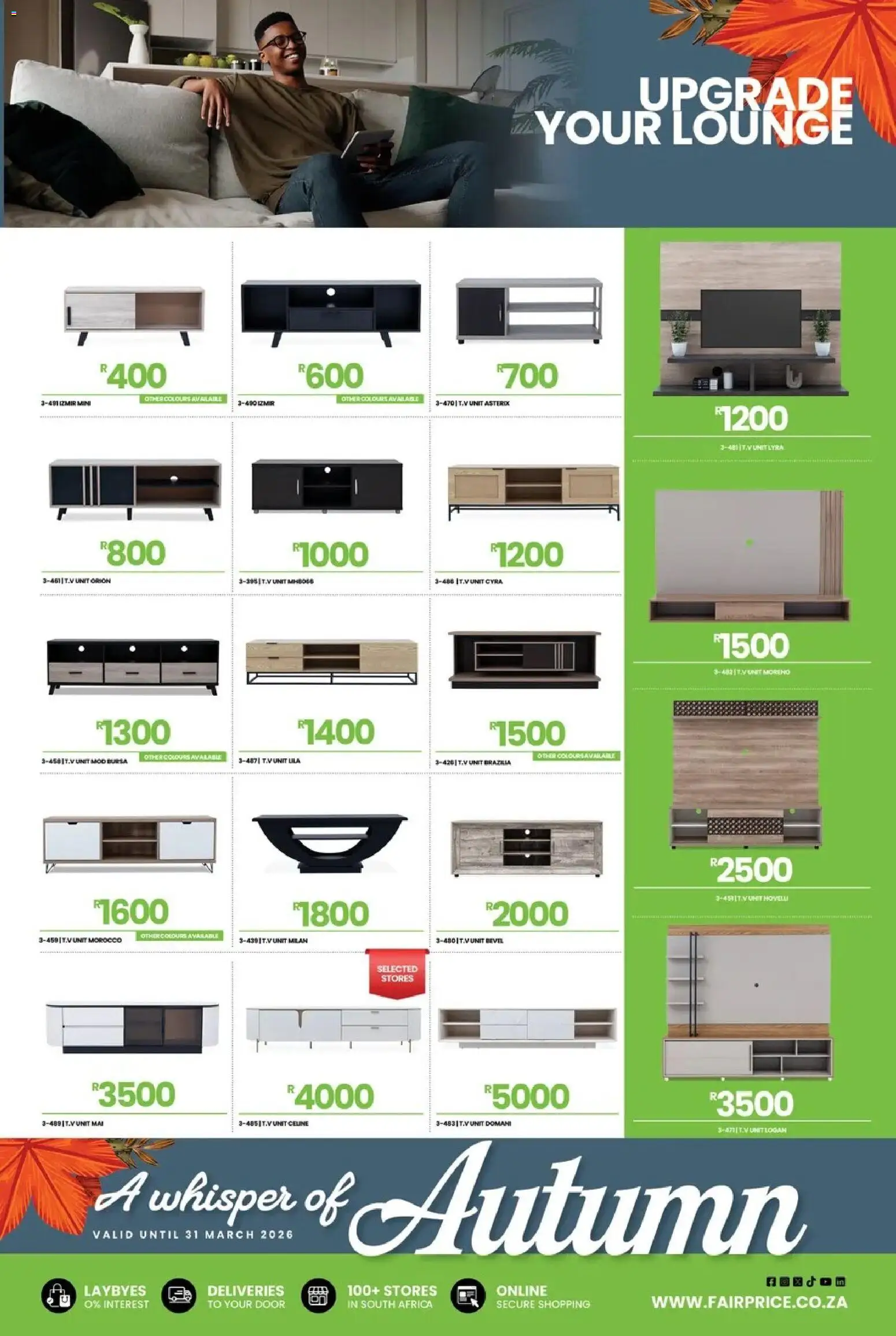 New Fair Price catalogue – valid from 01.03.2026 | Page: 7 | Products: TV