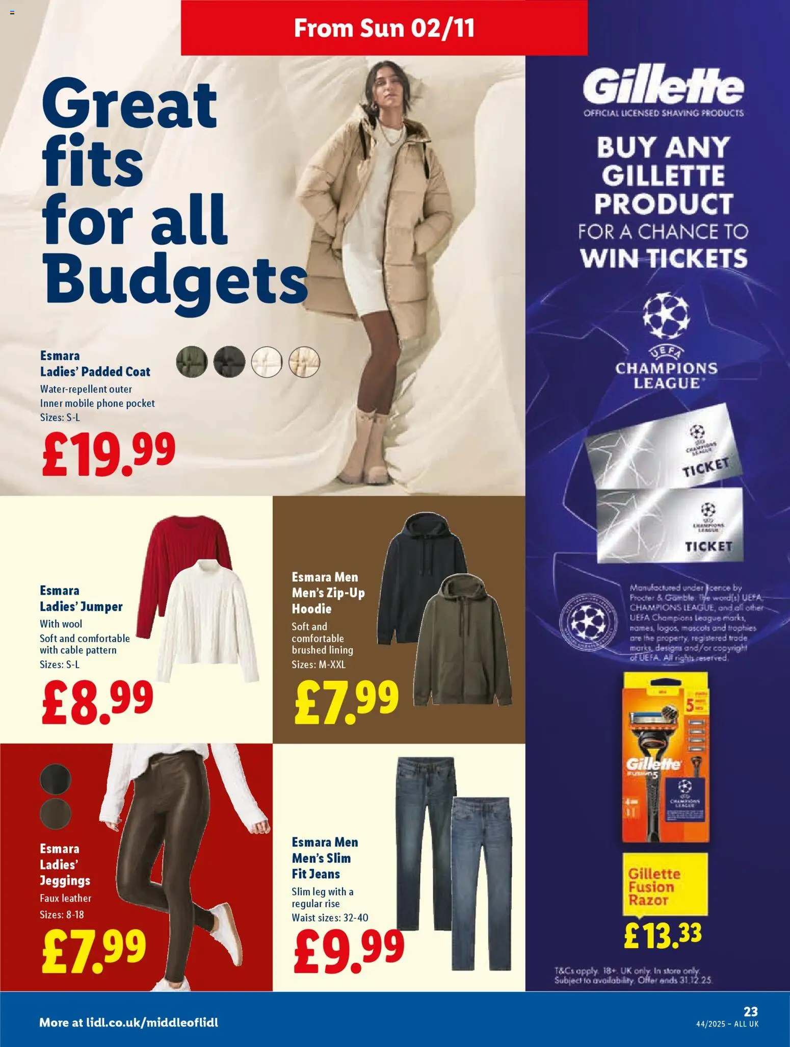 {H1} | Page: 23 | Products: Jumper, Jeans, Coat, Cable