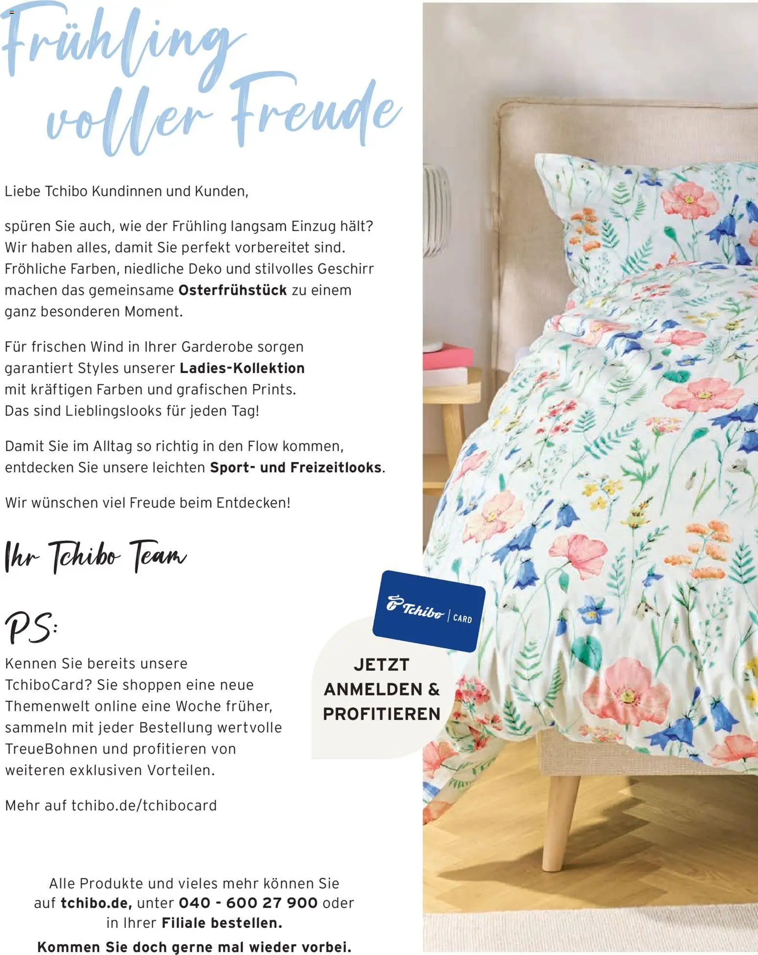 Angebote Tchibo | 01.03.2026 | Wie erhält man einen begrenzten Rabatt? | Deutschland