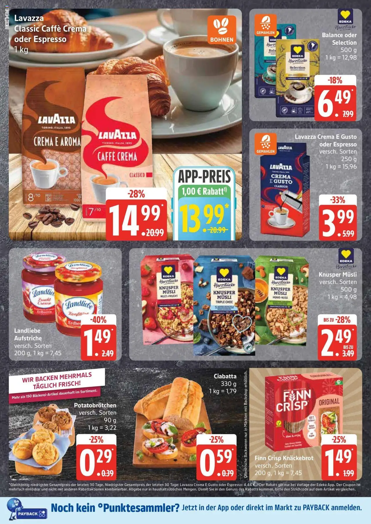 Edeka prospekt Großenwiehe	 - gültig ab dem 27.07.2025 | Seite: 18 | Produkte: Musli, Lavazza, Ofenfrische, Erdbeeren