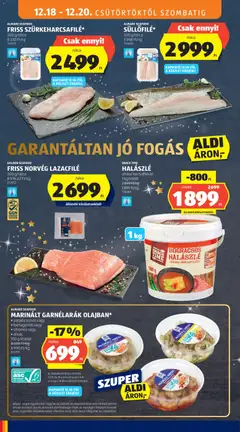 Aldi Akciós újság - amely érvényes a következő dátumtól: 18.12.2025 | Oldal: 18
