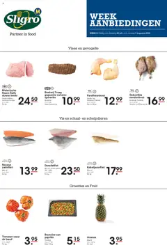 Sligro folder - Voorbeeld van een folder van Sligro, geldig van 29.07.2025