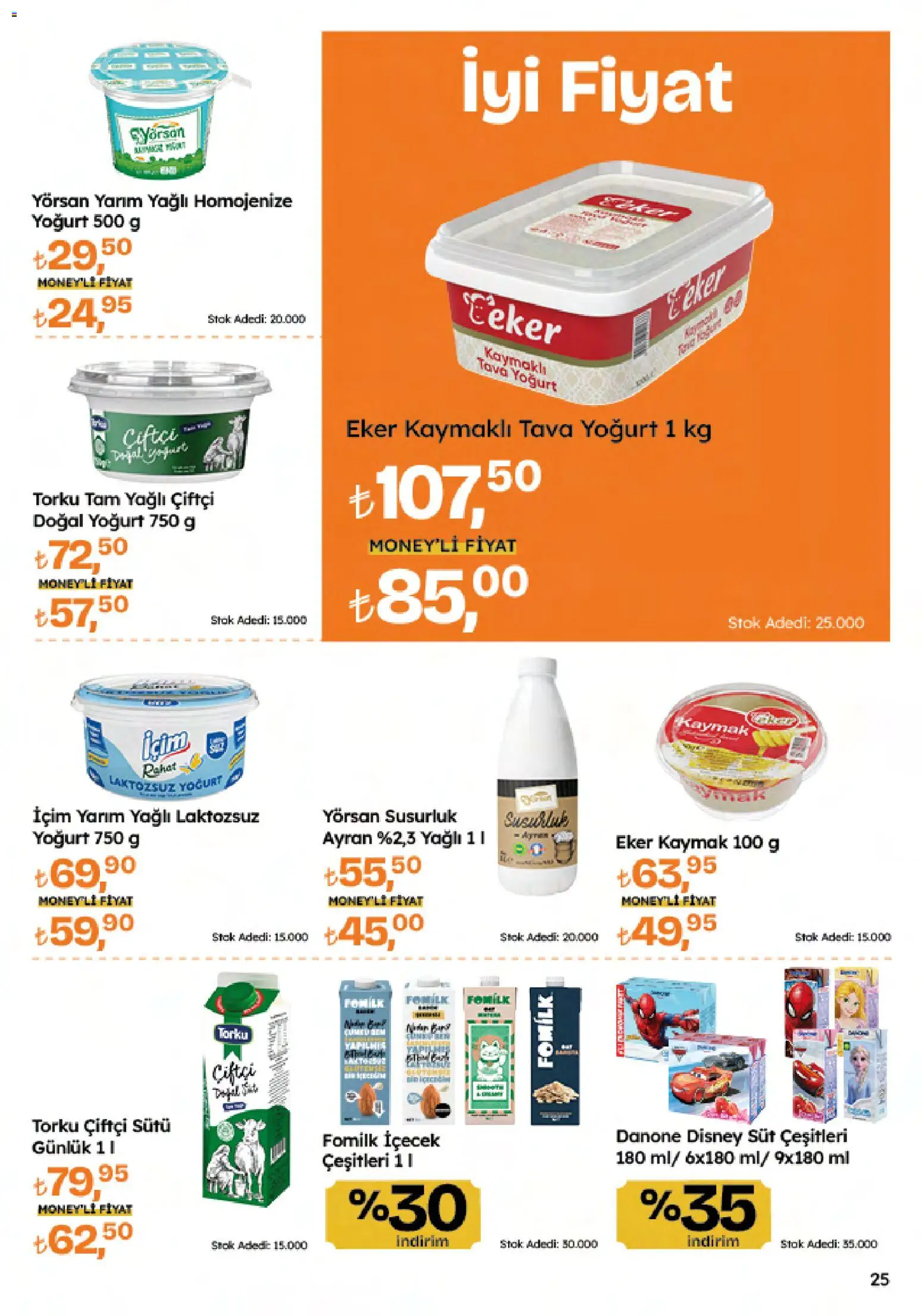 Migros Katalog - Migroskop - 04.12.2025 tarihinden itibaren geçerlidir | Sayfa: 25 | Ürünler: Süt, Yoğurt