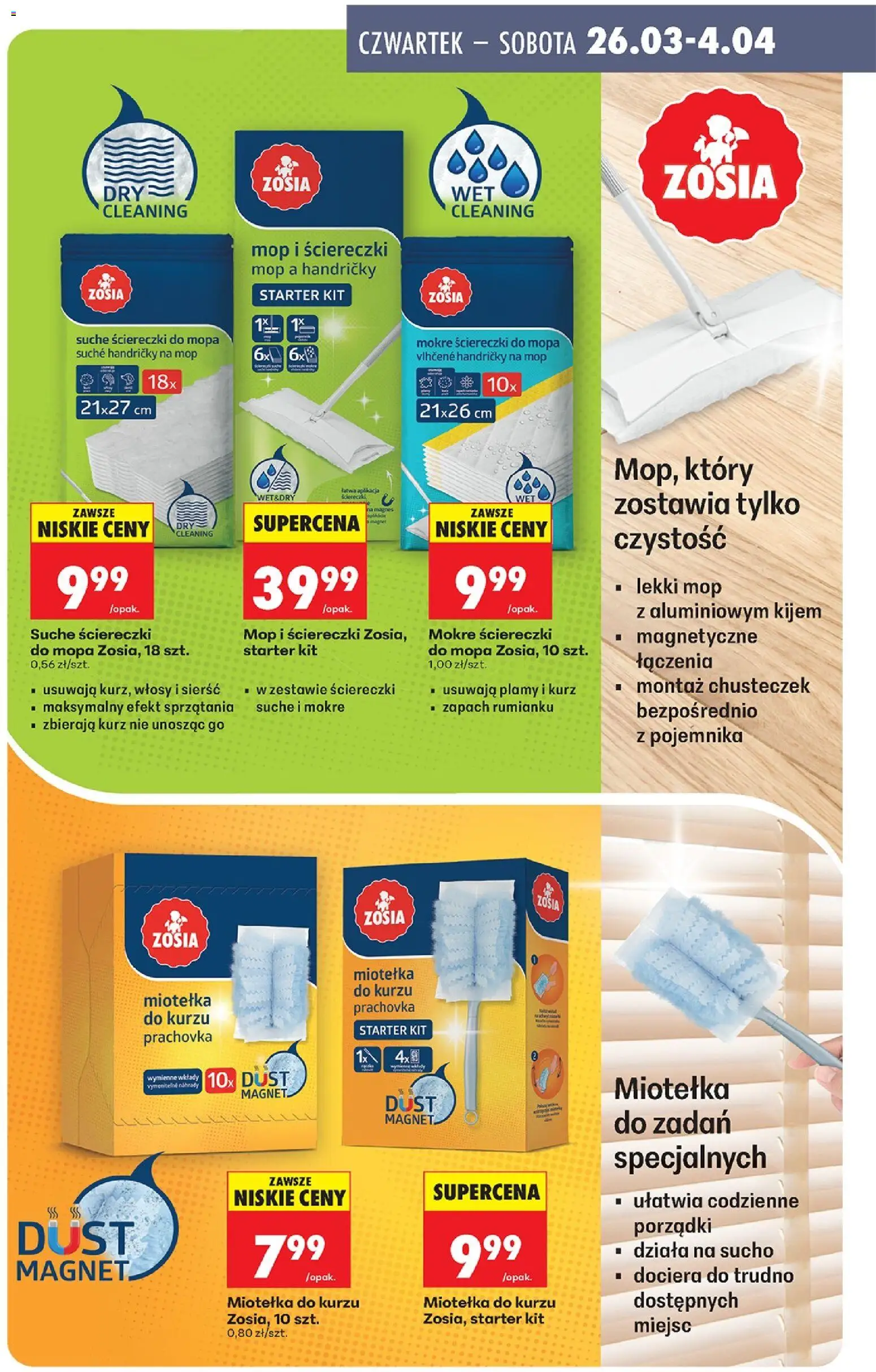 Biedronka gazetka - Drogeria od 26.03.2026 | Strona: 9 | Produkty: Starter, Zapach