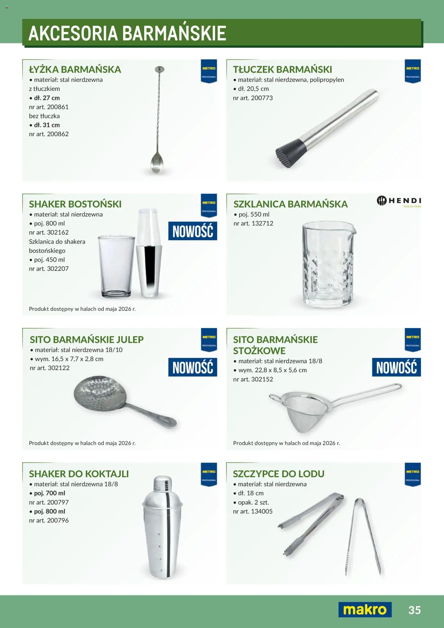 Makro Gazetka - Profesjonalna Gastronomia od 01.02.2026 | Strona: 35