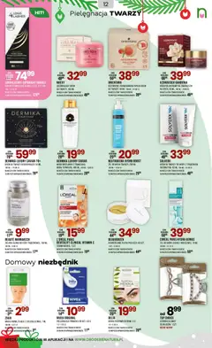 Pogląd oferty "Drogerie Natura Gazetka" - ważna od 10.12.2025 | Strona: 12 | Produkty: Top, Woda micelarna, Woda, Krem do twarzy