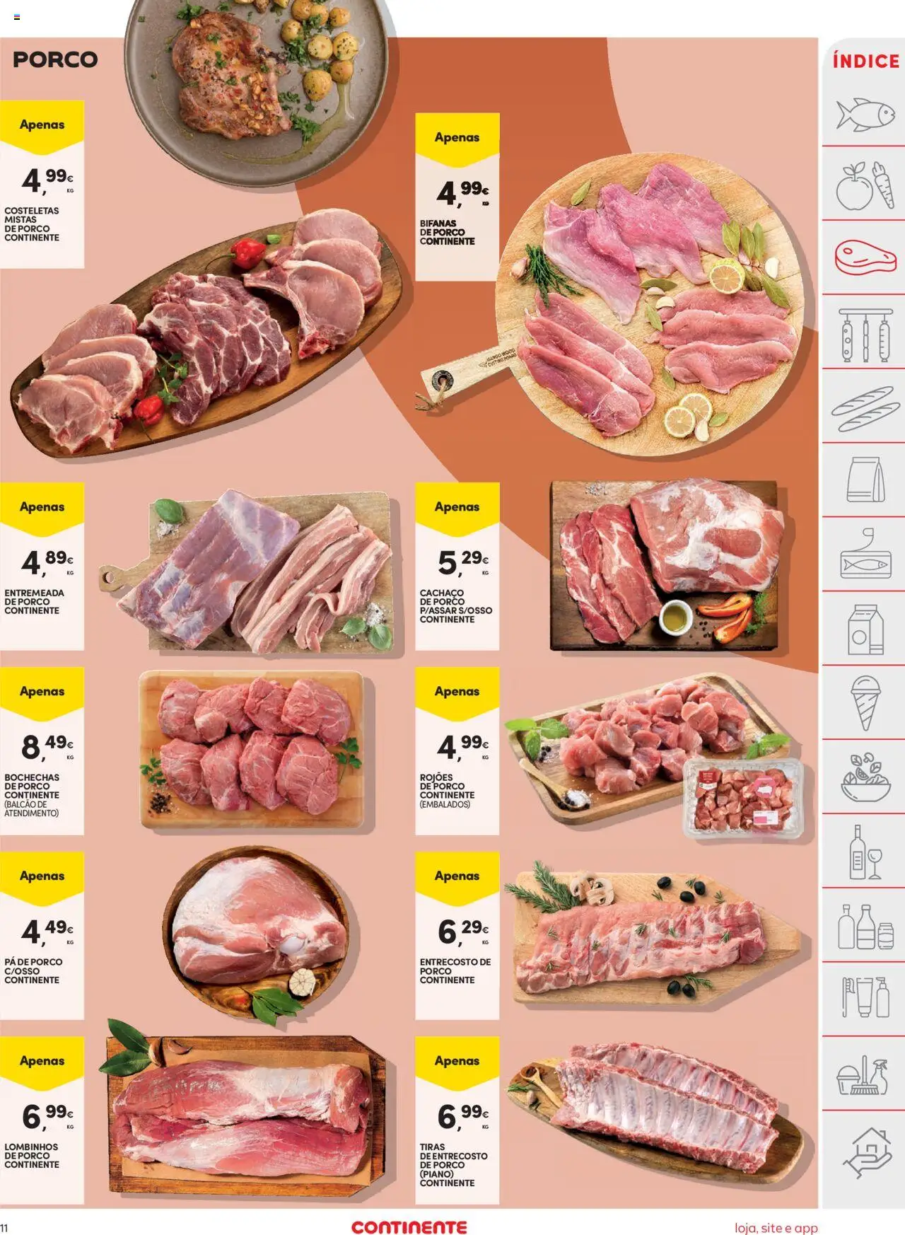 Continente folheto │ válido de 19.08.2025 | Página: 11 | Produtos: Pá