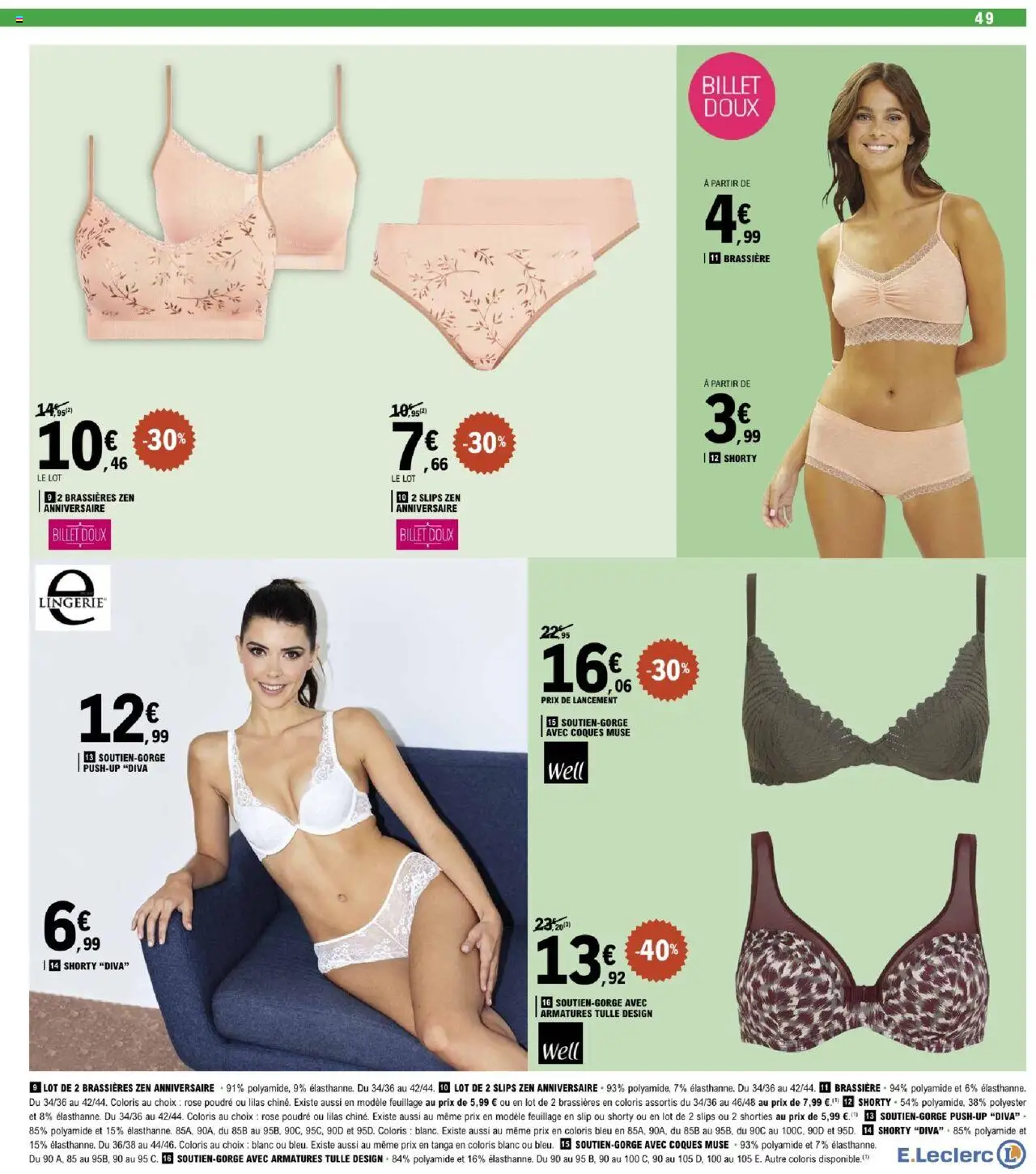  | Page: 49 | Produits: Poudre, Soutien-gorge, Slips