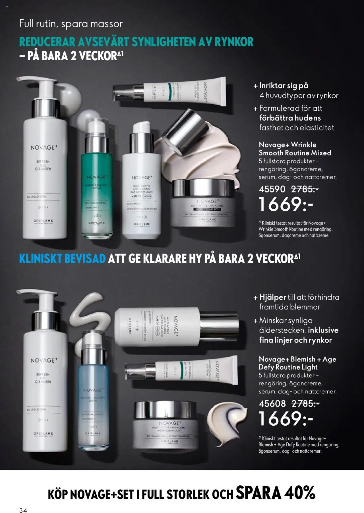 Oriflame reklamblad aktuell från 14.09.2025 | Sida: 34 | Produkter: Serum